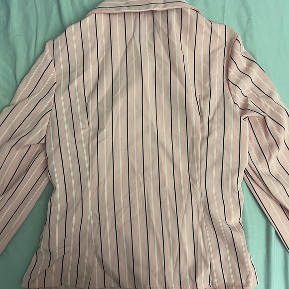 Pink Striped Button-Up Shirt - Picture 2 of 4